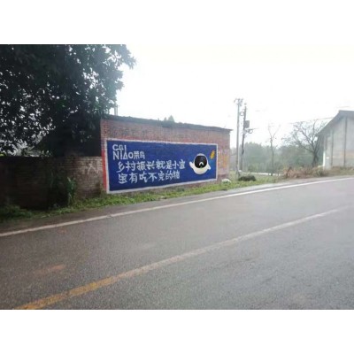 云南墙上的广告,云南配电箱彩绘电话