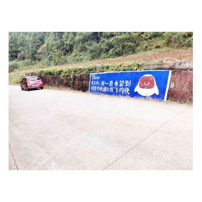 贵州农村墙面广告,贵州古建筑彩绘策划