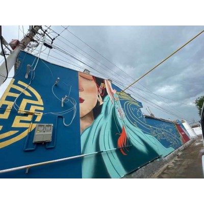 荆州墙体画画，荆州农村墙绘广告放心制作