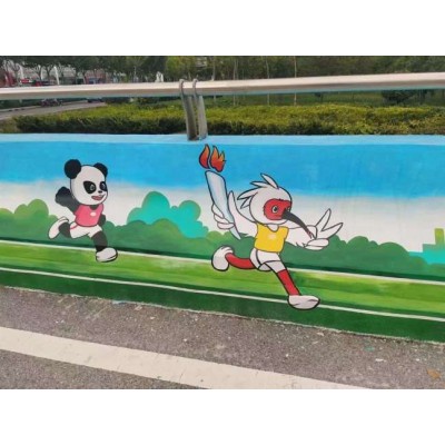齐齐哈尔墙面彩绘，齐齐哈尔手工绘画覆盖面广