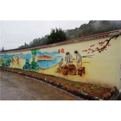 崇州墙绘街道墙体彩绘,崇州3d立体墙画