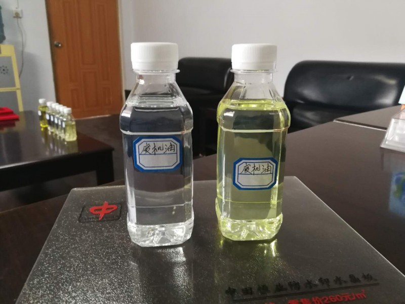 第六代不用常压蒸馏废机油提炼柴油技术