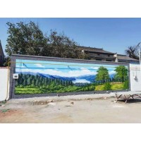 防城港刷墙广告 化肥墙体广告 公园壁画