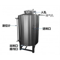 海伦市鸿谦不锈钢储酒罐 不锈钢储存罐加工定制厂家供货
