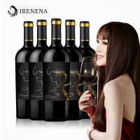 IRENENA红酒温碧霞自创品牌进口法国葡萄酒海潮酒庄干红