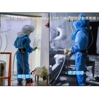 EHS个体安全防护新风系统通风面罩