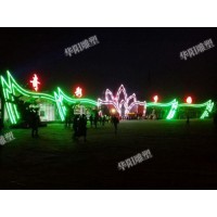 华阳雕塑 重庆艺术大门厂家 四川景区大门制作 贵州古建牌坊安装
