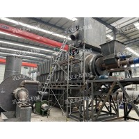 污泥热解设备 高温回转炭化炉 油泥裂解处理设备