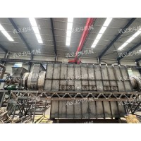 生物质颗粒制炭设备 稻壳秸秆热解炭化机 连续式工业滚筒碳化炉