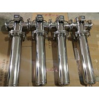 压缩空气除菌过滤器 法兰蒸汽过滤器 不锈钢精密除菌过滤器 氧气除菌过滤器