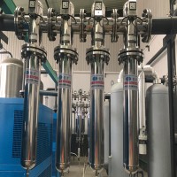 304、316L不锈钢卫生级气体除菌过滤器，氮气，沼气过滤器