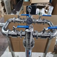 真空除菌精密过滤器 负压机管道过滤器 真空除菌过滤器