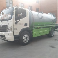 福田环卫大型抽污车12方吸污车山东直销厂家多少钱价格表
