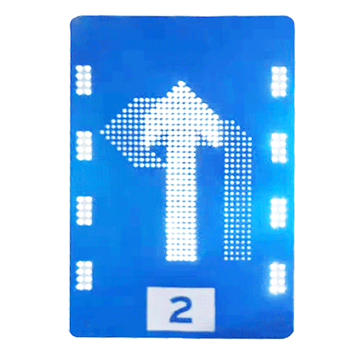 可变车道指示牌 车道行驶方向标志牌 交通设施厂家