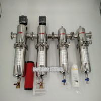 不锈钢304蒸汽过滤器 氮气除水除油精密过滤器